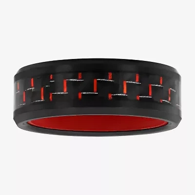 Mens 8MM Tungsten Wedding Band