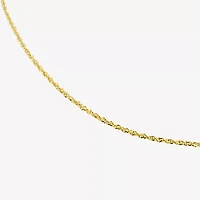Made in Italy Womens 18K Gold 16 Inch Singapore Chain Necklace