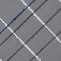 Under the Stars Kids Hayden Plaid Grommet Top Energy Saving 100% Blackout Single Curtain Panel