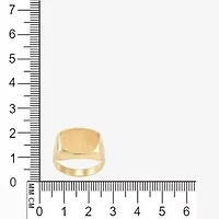 Mens 14K Gold Signet Ring