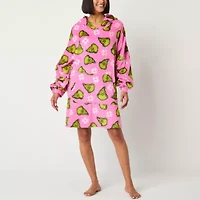 Womens Long Sleeve Grinch Fleece Juniors Hoodie