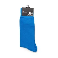 J. Ferrar Dress Mens 1 Pair Crew Socks