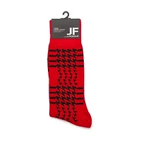 J. Ferrar Dress Mens 1 Pair Crew Socks