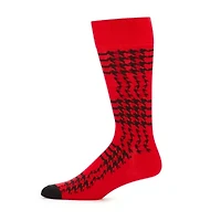 J. Ferrar Dress Mens 1 Pair Crew Socks