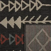 LR Home Tribal Eclectic 24"X36" Indoor Outdoor Rectangular Accent Rug