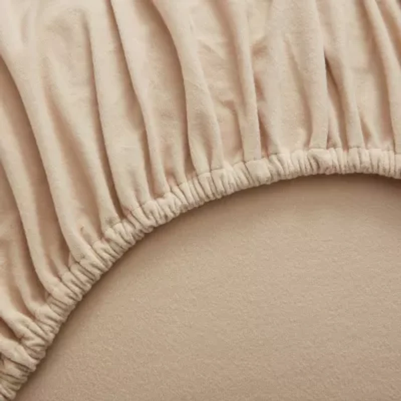 Sweet Home Collection™ Solid Microfiber Flannel Sheets Warm and Cozy Extra Deep Pockets