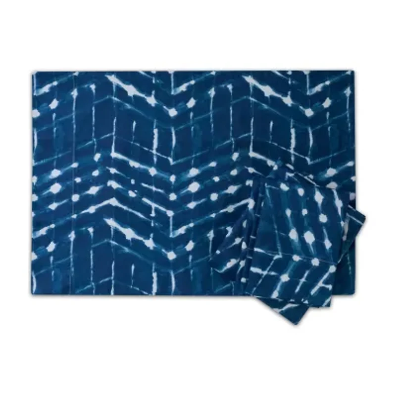 Sweet Home Collection™ Printed Monroe Ultra Soft Microfiber Sheet Set with Bonus Pillowcases
