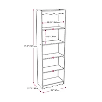 Hawthorne 72-inch Bookcase