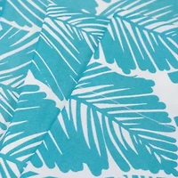 Sweet Home Collection™ Tropical Leaf Printed Sheet Set, Double Brushed Microfiber