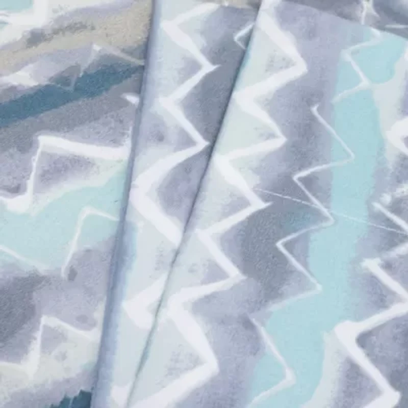 Sweet Home Collection™ Summerset Printed Sheet Set, Double Brushed Microfiber