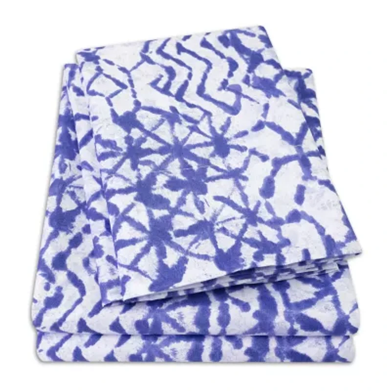 Sweet Home Collection™ McKenzie Printed Sheet Set, Double Brushed Microfiber