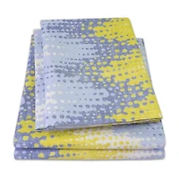 Sweet Home Collection™ Malibu Printed Sheet Set, Double Brushed Microfiber