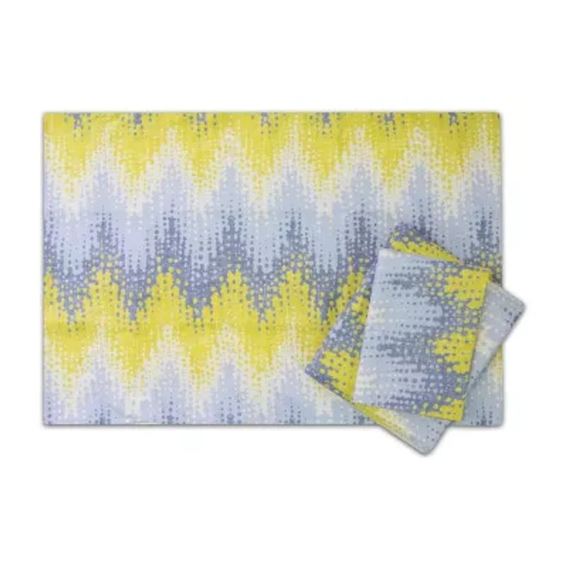 Sweet Home Collection™ Malibu Printed Sheet Set, Double Brushed Microfiber