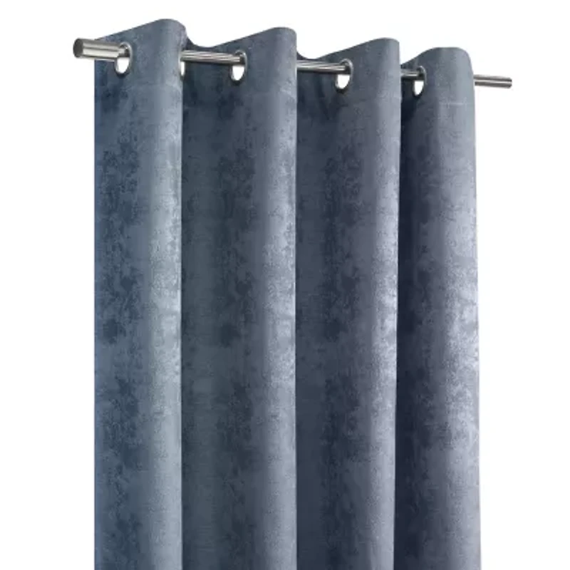Portland Grommet Top Light-Filtering Single Curtain Panel