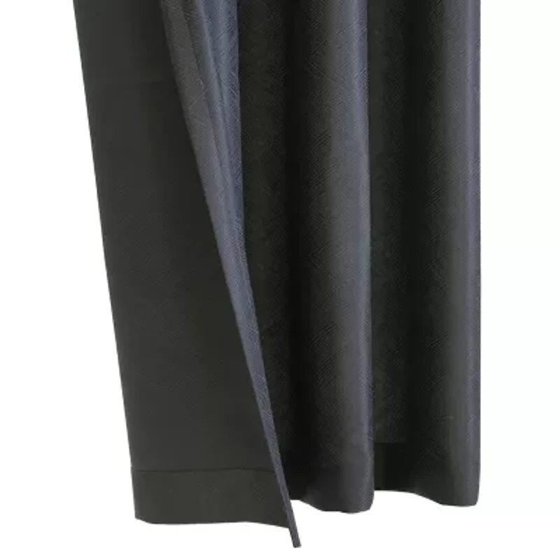 Habitat Abstract Grommet Top Light-Filtering Single Curtain Panel