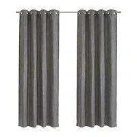 THERMALOGIC™ Bryson Grommet Top Energy Saving Blackout Single Curtain Panel