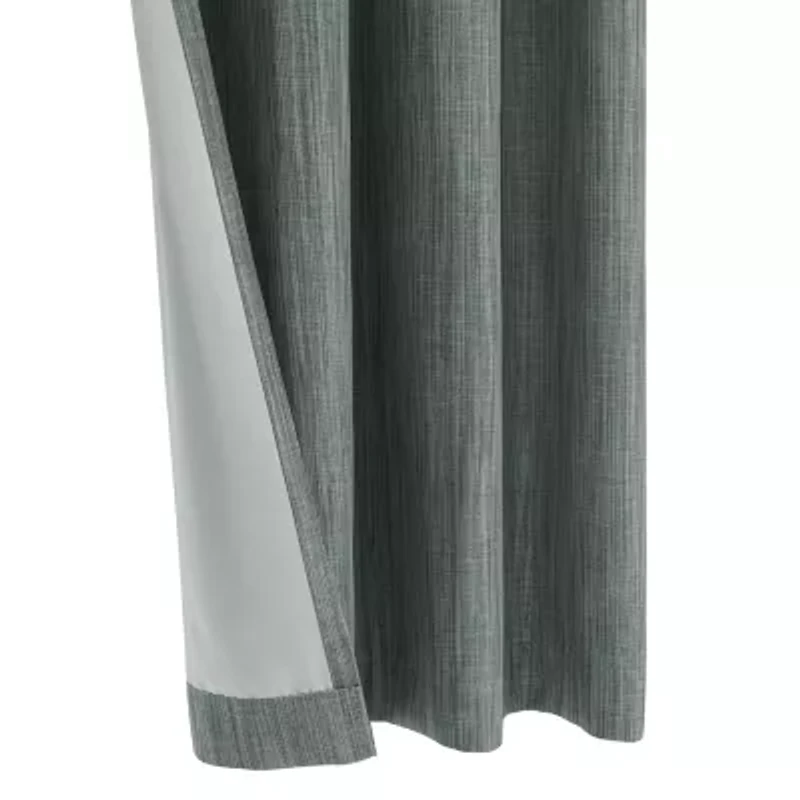 THERMALOGIC™ Bryson Grommet Top Energy Saving Blackout Single Curtain Panel