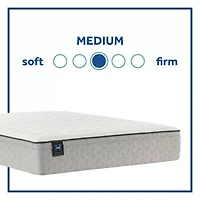 Sealy® Masterbrand Essentials Myrtle Medium Euro Top - Mattress + Box Spring