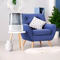 HoMedics Top-Fill Warm + Cool 60hr Ultrasonic Humidifier