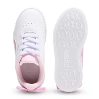 PUMA Carina 3.0 Bow Little Kid Girls Sneakers