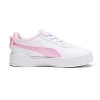 PUMA Carina 3.0 Bow Little Kid Girls Sneakers