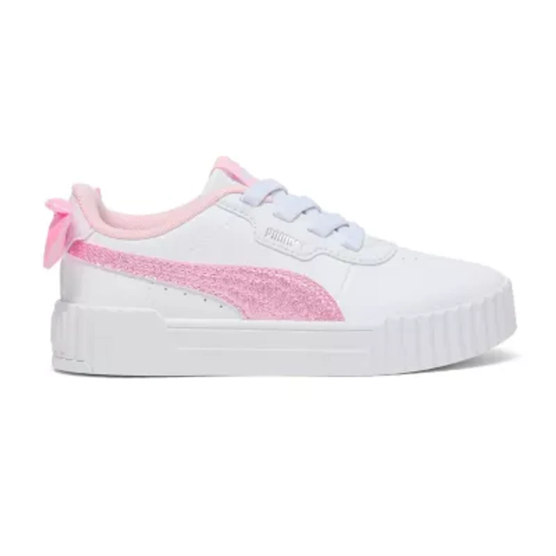 PUMA Carina 3.0 Bow Little Kid Girls Sneakers