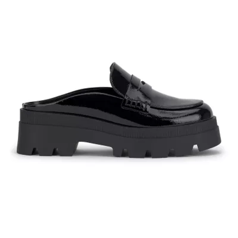 JS Jessica Simpson Unne Womens Moc Closed Toe Mules