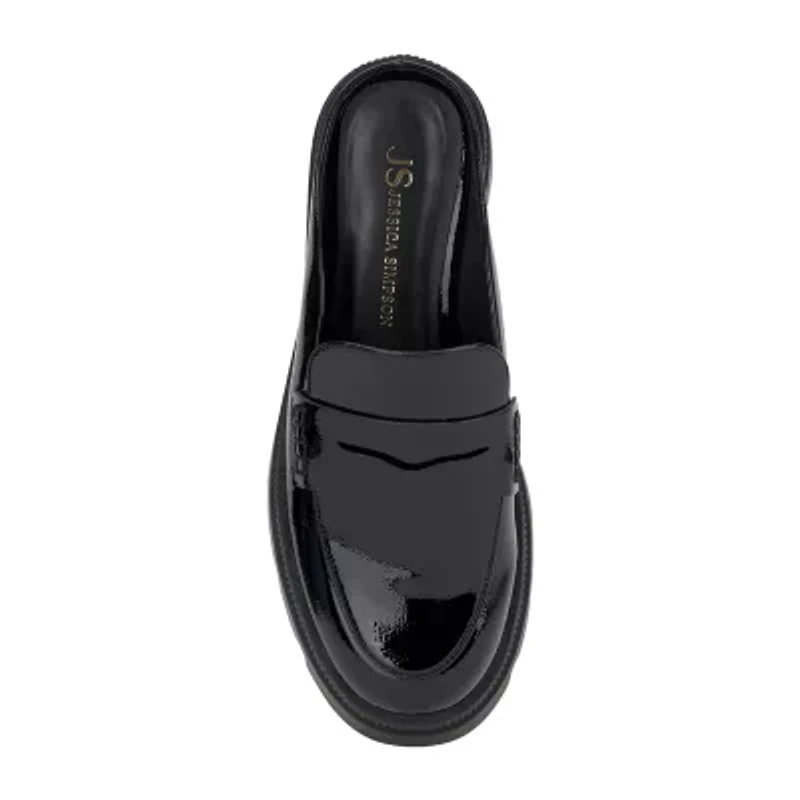 JS Jessica Simpson Unne Womens Moc Closed Toe Mules