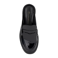 JS Jessica Simpson Womens Unne Round Closed Toe Mules