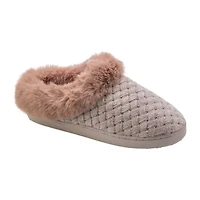 Cuddl Duds Chenille Womens Clog Slippers