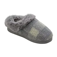Cuddl Duds Buffalo Womens Memory Foam Clog Slippers