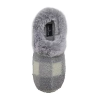 Cuddl Duds Buffalo Womens Memory Foam Clog Slippers