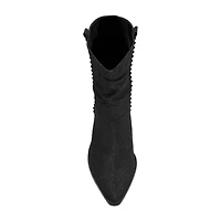 JS Jessica Simpson Womens Zolini Stacked Heel Cowboy Boots