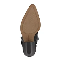 JS Jessica Simpson Womens Zolini Stacked Heel Cowboy Boots