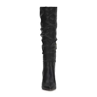 JS Jessica Simpson Womens Neleyna Stiletto Heel Slouch Boots