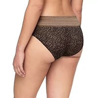 Warners® No Pinching, Problems® Dig-Free Comfort Waist with Lace Microfiber Hipster 5609J