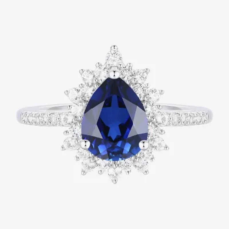 Gemstone Pear 3-pc. Pendant Necklace Set