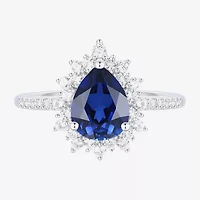 Gemstone Pear 3-pc. Pendant Necklace Set