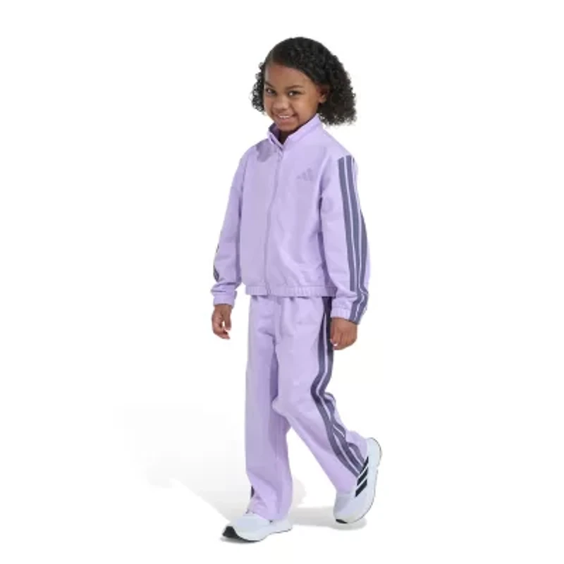 adidas Little Girls 2-pc. Track Suit