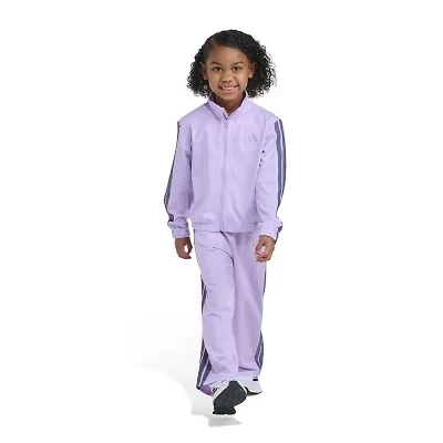 adidas Little Girls 2-pc. Track Suit