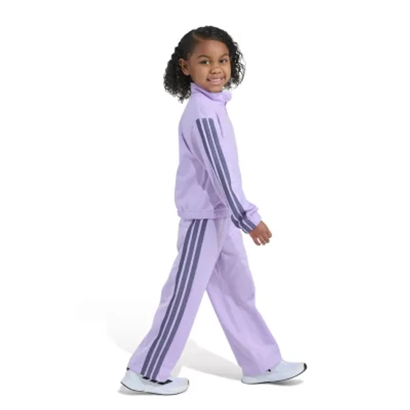 adidas Little Girls 2-pc. Track Suit
