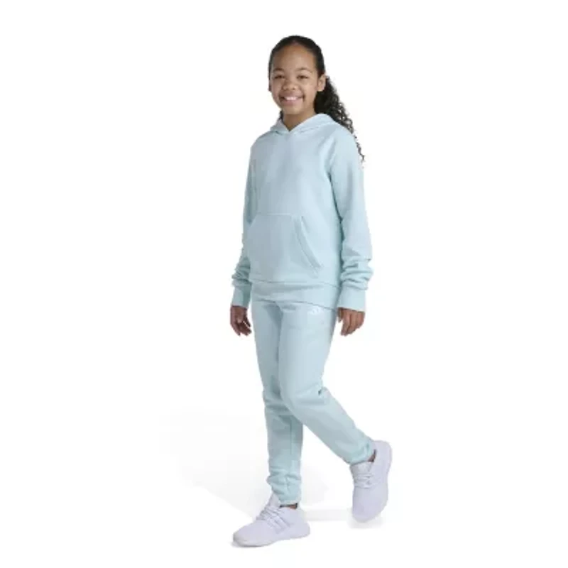 adidas Fleece Big Kid Girls 2-pc. Pant Set