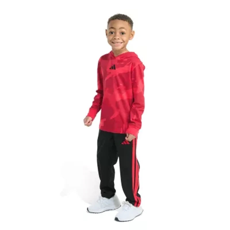 adidas Little Boys 2-pc. Pant Set