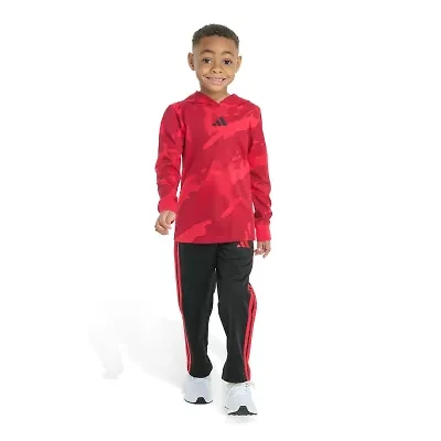 adidas Little Boys 2-pc. Pant Set