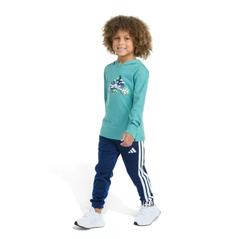 adidas Little Boys 2-pc. Pant Set