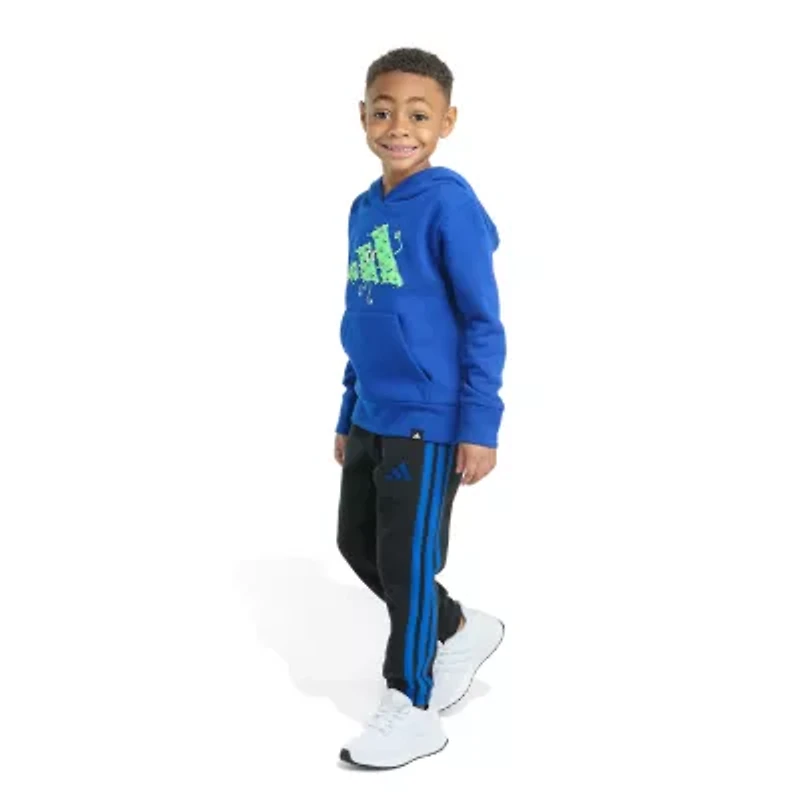 adidas Little Boys 2-pc. Pant Set
