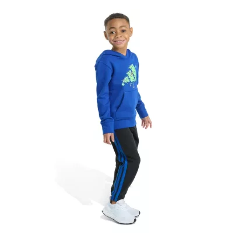 adidas Little Boys 2-pc. Pant Set