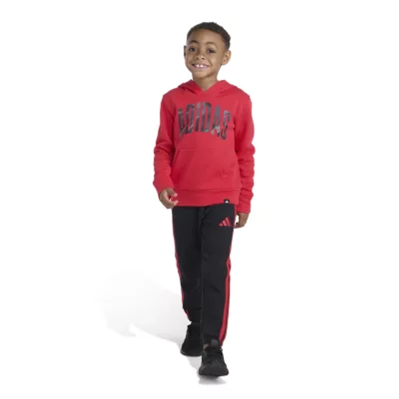 adidas Little Boys 2-pc. Pant Set
