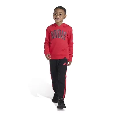 adidas Little Boys 2-pc. Pant Set