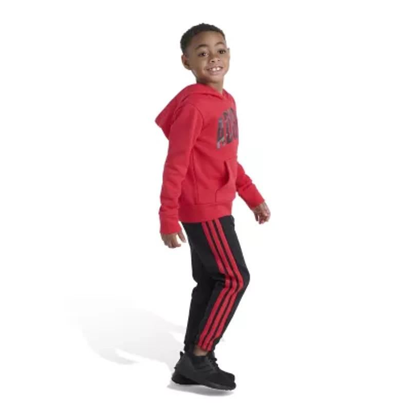 adidas Little Boys 2-pc. Pant Set
